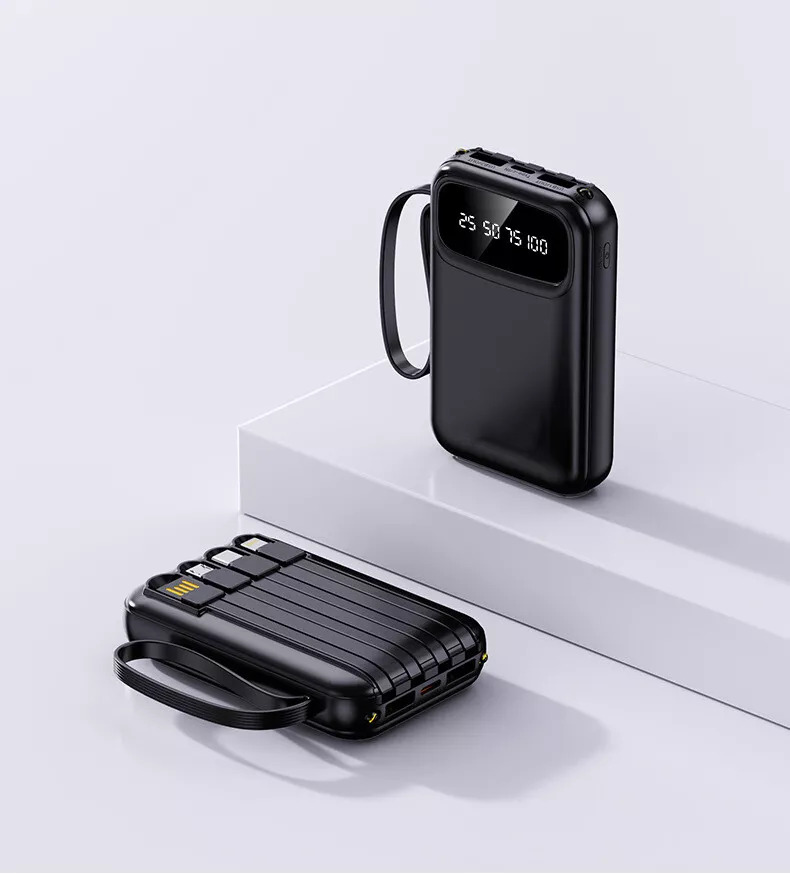 30000mAh Power Bank, Fast USB Charger