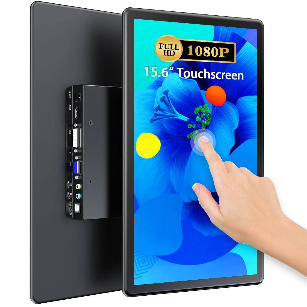 UPERFECT 15.6 Portable Monitors 1080P Touch Screen Gaming Displays 60Hz IPS Monitors For PS5/4/3 Switch Laptop PC Mac Xbox